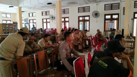 Rakor Rutin Lurah dan Pamong Desa 15 April 2019